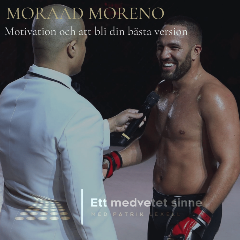Lyssna in MMA-proffset Moraad i ett motiverande och inspirerande samtal